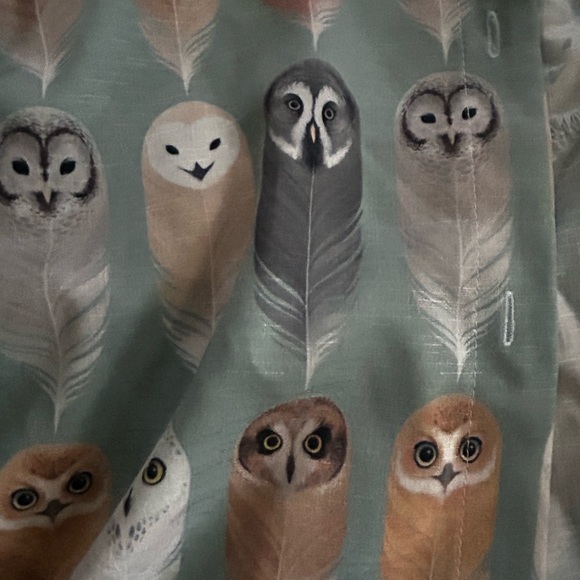 Owl pattern blouse - Picture 6 of 7